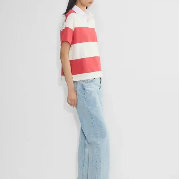 NWT Aritzia TNA Lomu Polo T-shirt XL - Picture 4 of 10